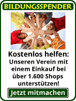 Bildungsspender: Helfen Sie unseren Verein (kostenlos!) mit einem Einkauf bei über 1.600 Shops