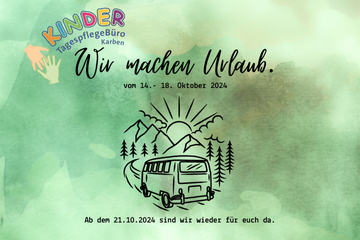 Sprechzeiten in den Herbstferien