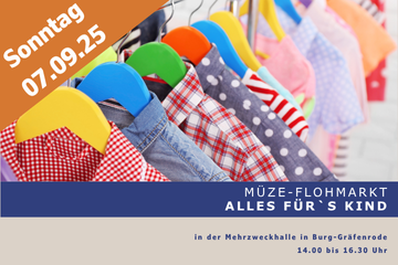 MüZe-Flohmarkt – Alles für’s Kind