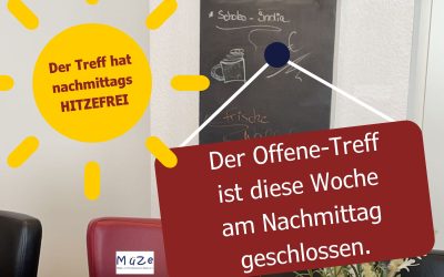 Hitzefrei im Offenen-Treff am Nachmittag