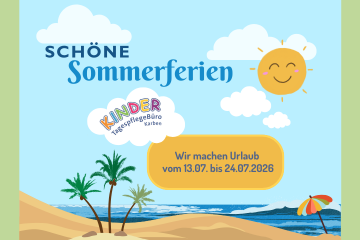 Schließzeiten KTB in den Sommerferien