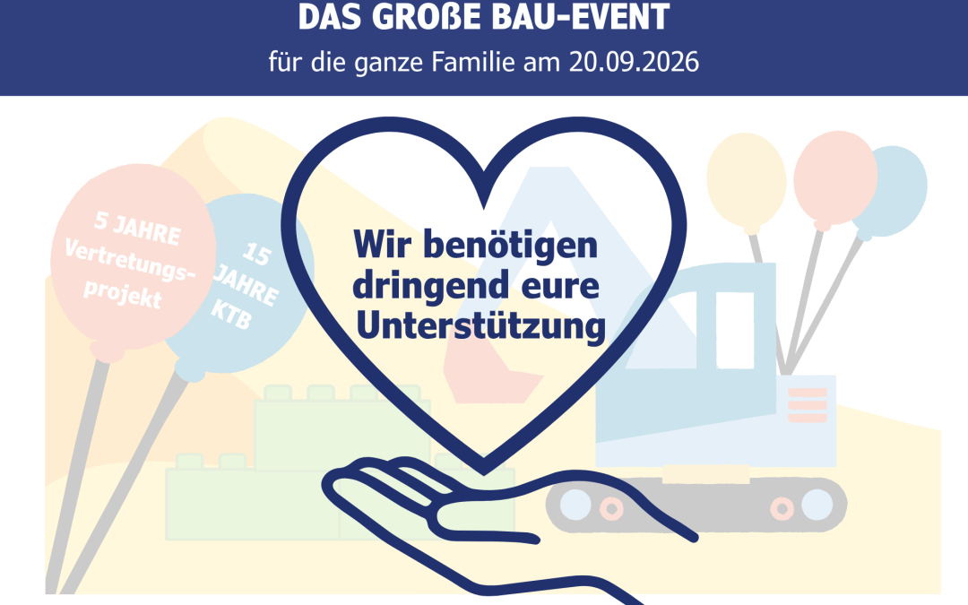Wir brauchen Unterstützung für die Jubiläumsfeier des KTB